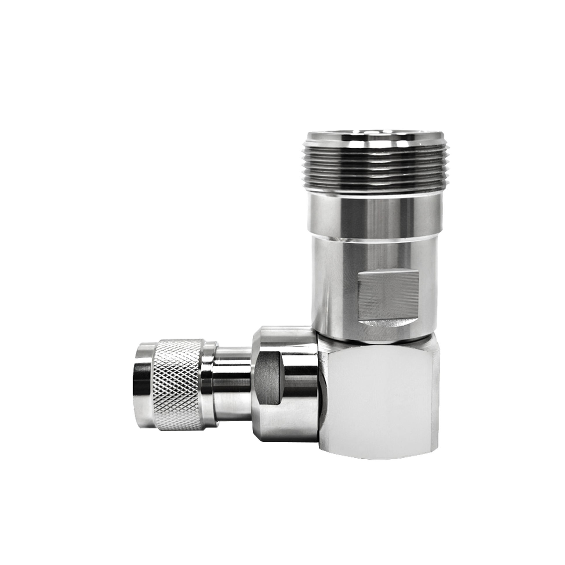 LC Female to N Male RF Adapter 90° for Base Station Monitoring Test Lab & Communication System