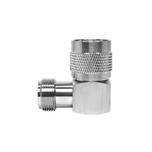N Male to N Female Adapter 50 Ohm Straight RF Coaxial Connector for Base Station Antenna Test Equipment & Communication System