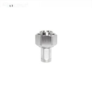 RF Coaxial Connector Adapter 50ohm Low PIM Dual Male 4.3-10 Plug to NEX10 Male Plug for 5G Base Station DAS Antenna System