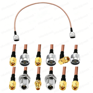Jumper Antenna Pigtail TNC/SMA/BNC/N/UHF PL259 JK Adapter Male Plug to Female Jack for RG142/RG400 Rf Coaxial Cable Assembly