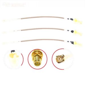 RG178 Cable with UFL/U.FL to SMA Female Connector Ultra-Thin Low Loss RF Coaxial Cable Assembly for IoT WiFi GPS Embedded Device