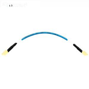 Gold Plated Crimp SMA Male to SMA Male Plug for RG316 RF Coaxial Cable Assembly -50 Ohm RF Jumper Cable with Blue PVC Jacket