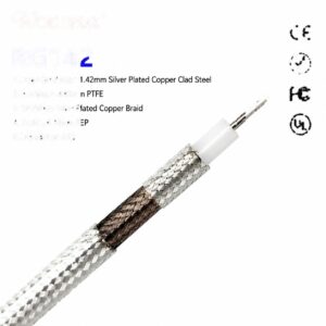 Instant Shipping Premium RG142 RF Cable for High Temp Environment CE Certified Nickel Plating Lead Ready to Ship
