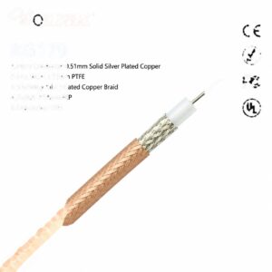 CE Certified RG179 Coaxial Cable for Video Quality Control Custom Export Solution