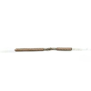 Flexible Miniature Coaxial Cable 50 Ohm 1.8mm RG178 Tan FEP Coax Wire WDFR178 Jumper for Tight Space Smart Device Cabinet