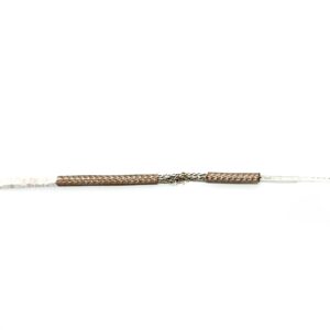 High Temperature Coaxial Cable 50 Ohm Tan FEP Jacket PTFE Insulation Low Loss WDFR178 Miniature Coax Wire for Industrial Sensor
