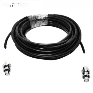 High Voltage Coaxial Cable Assembly SHV Male to SHV Male 5KV Withstand RG58C/U for Nuclear PMT HV Power Supply