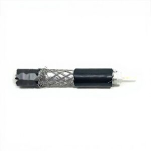 Quad Shield RG11 Coaxial Cable 75 Ohm Four Layer Shielding Low Loss WDFR11 Bulk Feed Wire for Satellite TV Antenna Distribution