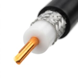 Premium RG59 Coaxial Cable 75 Ohm Pure Copper Center Conductor Low Attenuation Video Cable for High Definition CATV Systems