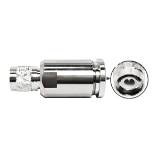 TNC Male Connector for LMR600 Cable Large Diameter Low Loss High Power Waterproof for Base Station Antenna Cellular Tower