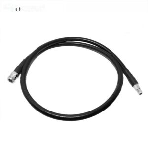 High Performance RF Connector Pigtail RPSMA Male to N Female Jack Custom Low Loss 400 RF Coaxial Cable Assembly 1meters
