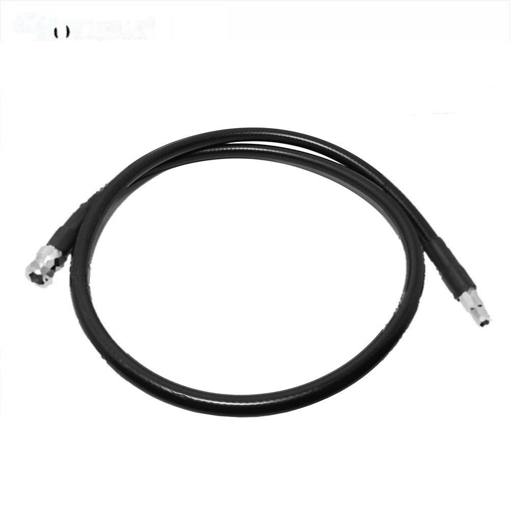 High Performance RF Connector Pigtail RPSMA Male to N Female Jack Custom Low Loss 400 RF Coaxial Cable Assembly 1meters
