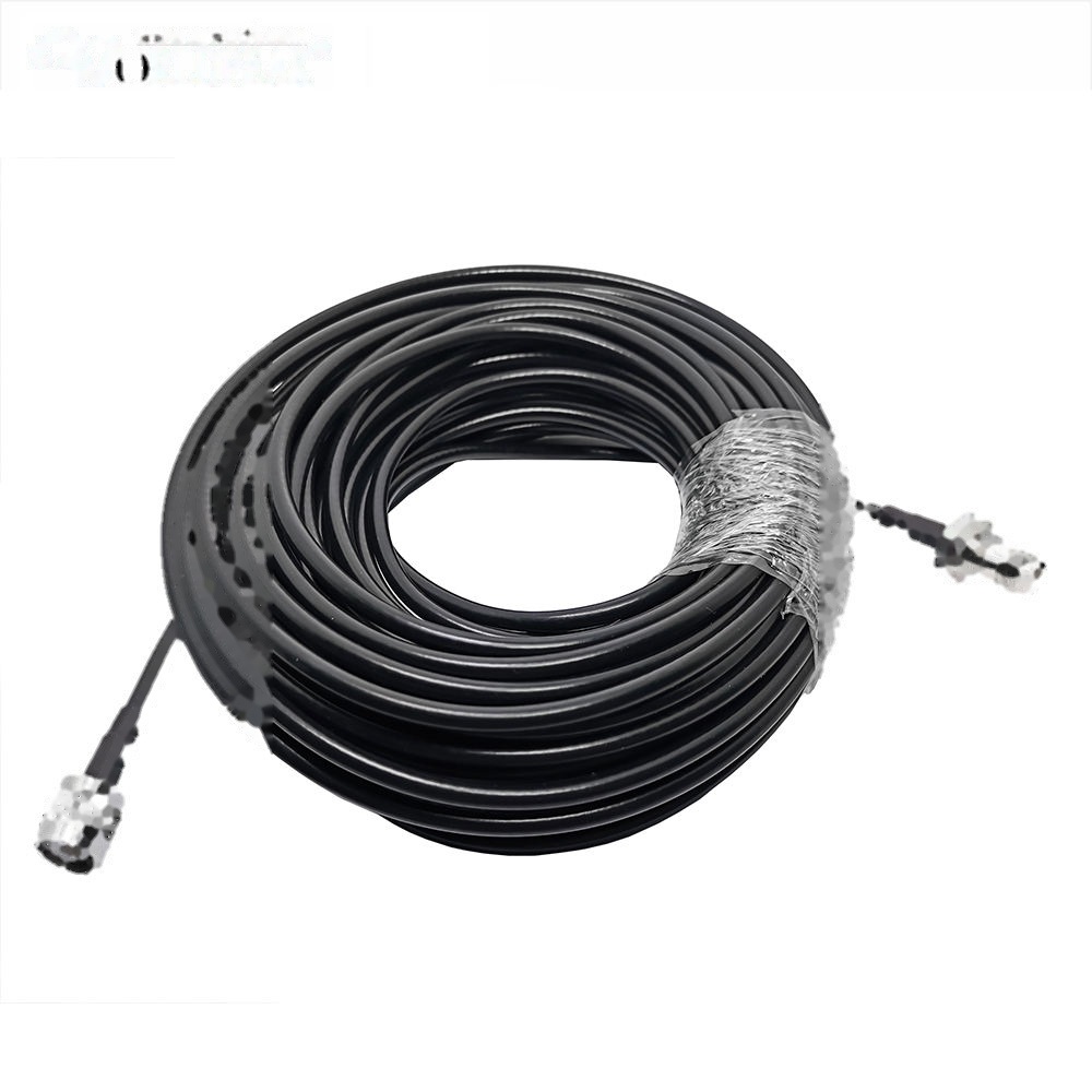 RF Coaxial Cable Assembly RF Connector Pigtail TNC Male to TNC Female Bulkhead Straight for RG58 Coax Jumper Wire