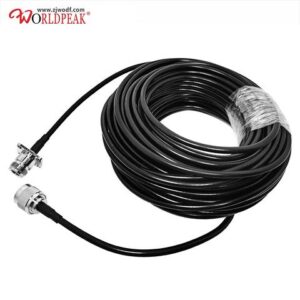 WODF Directly N Male Plug to N Female Jack 4 Hole Flange Rf Rg58 Jumper Cable Assembly Coaxial Connector Pigtail