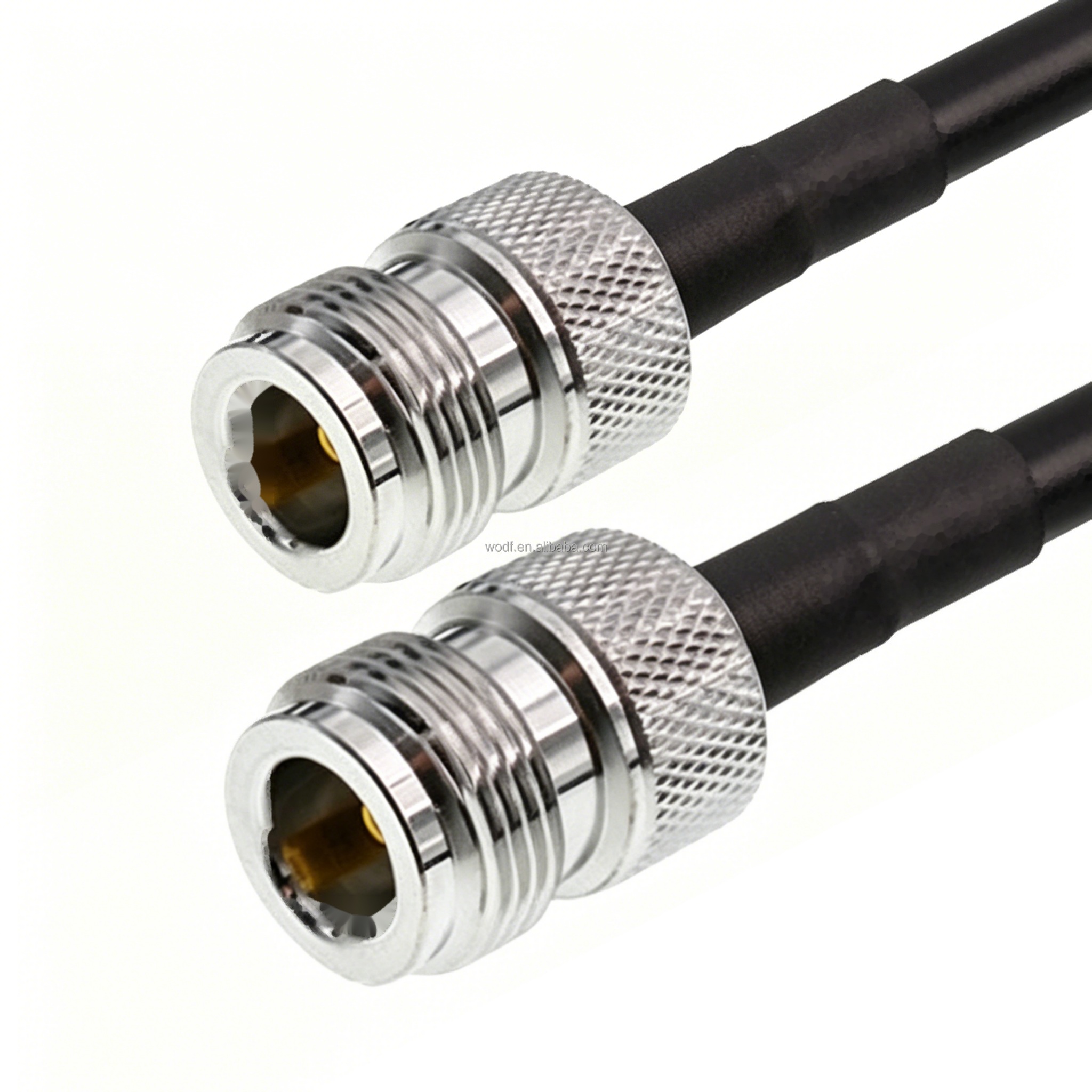 50Ohm N Female Jack to N Female Jack for RG316 RG58 LMR195 ALSR200 RG223 LMR240 5D-FB LMR400 Lmr600 RF Antenna Pigtail