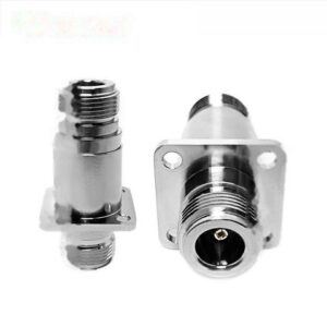 WODF N Male 4-Hole Flange N Female 0-6GHz Gas Lightning Arrester Surge Protector (Copper/Brass ISO9001/CE) for Base Station