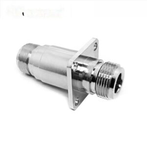 Low Loss 50Ohm Coaxial Surge Protector N Female Jack to N Female Jack Flange Mount Antenna Lightning Arrestor DAS Antenna System