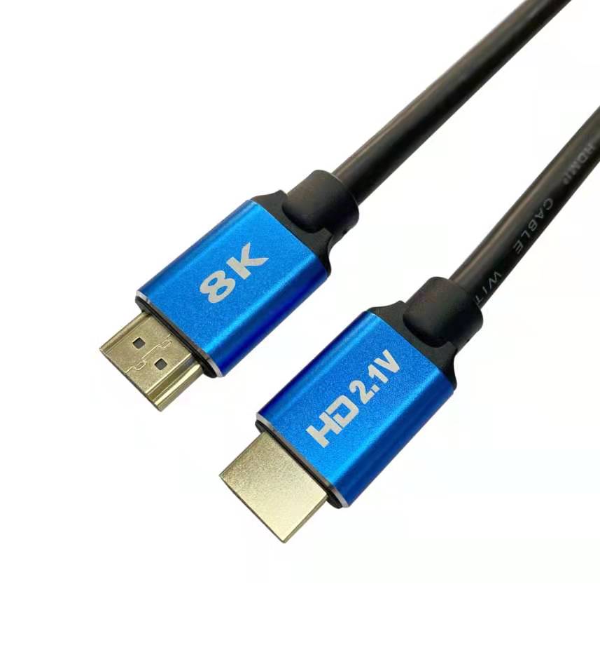 8K60Hz 4K120Hz HDMI 2.1 48Gbps Cable Dynamic HDR EARC Oxygen Free Copper Dual Shield for HDTV Projector Monitor PC
