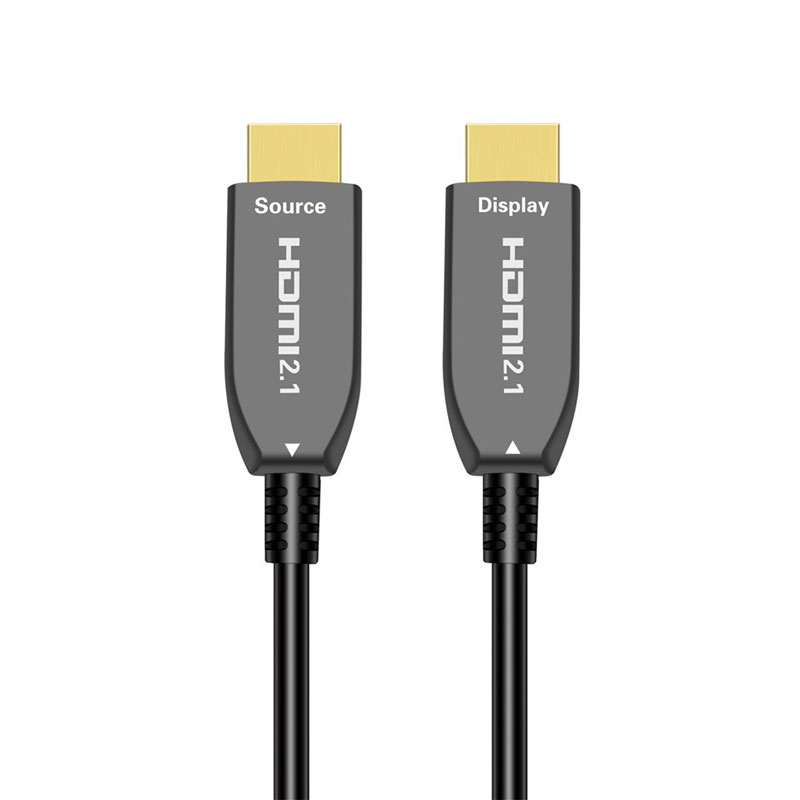 2024 Optical Fiber for HDMI Active AOC 8K 60Hz 4K 144Hz 48Gbps Male to Male V2.1 Cable for Projector & Computer 25M