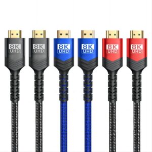 8K 2.1V 48Gbps HDMI to HDMI TV 8K 60Hz 4K 120Hz Resolution HDMI Cables