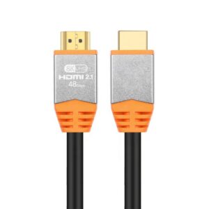 8K 60Hz UHD 48Gbps HDMI A-A Cable Male to Male HDMI Video Cable Metal Shell for PS4 PS5 HDTV Home Theater With Ethernet