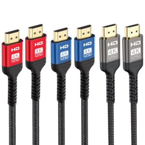 2.0 Version-HDMI Male to Male Cable 4K 2.0 60Hz 3D 1080P 18Gbps High Speed HDMI to HDMI Cable With Ethernet