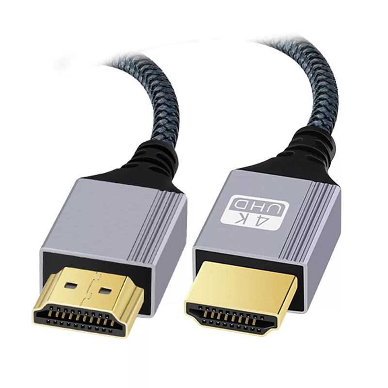 High-Speed HDMI 2.0 4K 60Hz 1080P Coaxial Cable PVC Jacket Braid HDR for Laptops HMI-Compatible Splitter Digital Cable Cord