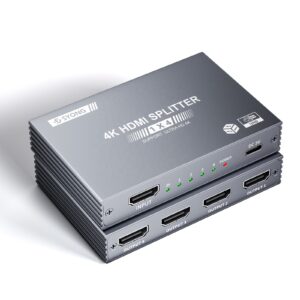 4K30Hz 1080P 60hz 1x4 4 Port HDMI Video Splitter 4 Ports 2K 4K 3D HDCP Passthrough HDMI Splitter 1 in 4 Out 4Kx2K