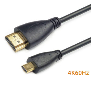 Raspberry Pi 4B Micro HDMI to HDMI Video Cable Support 4K Adapter Cord for Tablet HDTV Android 0.5m to 5m