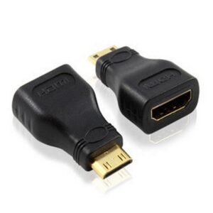 For 1080P HDTV Mini HDMI (C Type) Male to HDMI(Type A) Female Adapter Connector