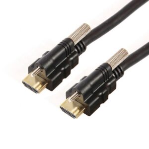 HDMI HDTV 2.0 Male to Male Audio Video Cable with Lock Screws Panel Mount Connector HDMI Type 1m 1.5m 2m 3m 5m 8m