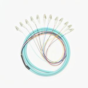 12 Core LC G. 657A2 Fan-out Fiber Optic Pigtail