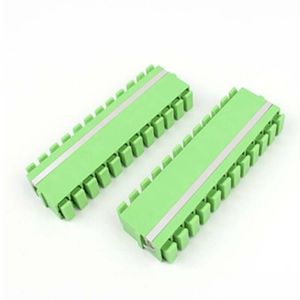 12-Core One-Piece Type SC/APC Fiber Optic Adapter