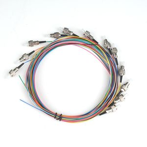 12 Core SC LC FC ST G. 657A1 Fan-out Fiber Optic Pigtail