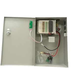 120W 138V 10A 8 Channels 12V DC 30A CCTV Power Supply Box