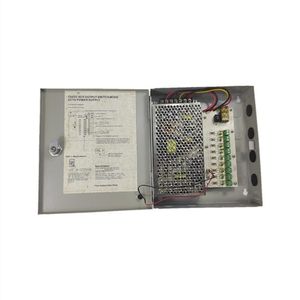 120W Distributor Switching Power Box Camera 9 Ch AC 110V 220V DC 12V 10A CCTV Power Supply Box 12V