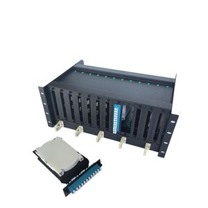 144/288-Core FTTH Rack Mount ODF Fiber Optic Distribution Frame With Patch Panel