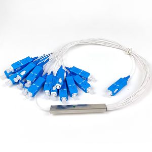 1X16 SC/UPC Fiber Optic PLC Splitter