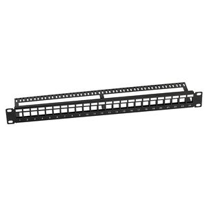 24-Port Fiber Patch Panel with Dual IDC