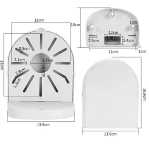 Aluminium Alloy CCTV Dome Bracket For Camera And Wall Mounting Bracket And Ceiling Mount 4.5inch Dome Camera Bracket For CCTV
