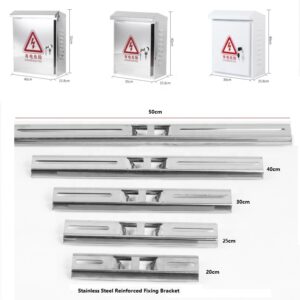 1China Stainless Steel Waterproof Box Bracket and Pole Mount Bracket for Waterproof Box Wall Mount Bracket