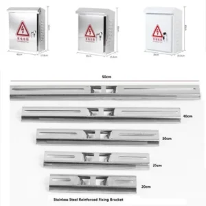Stainless Steel Waterproof Box Bracket And Pole Mount Bracket For Waterproof Box Wall Mount Bracket