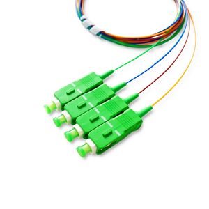 1X4 SC/APC FTTH Fiber Optic PLC Splitter Mini Steel Tube Type