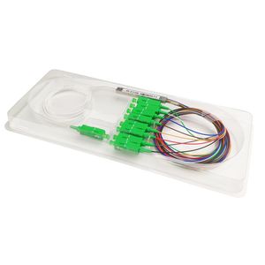 1X8 SC/APC Fiber Optic PLC Splitter