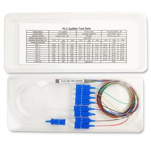 1X8 SC/UPC Single Mode Fiber Optic PLC Splitter Mini Module Type