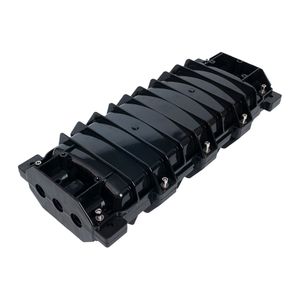 288 Cores Fiber Splice Closure Large Type Optic Distribution Box Black PP/PC Fiber Optic Equipment