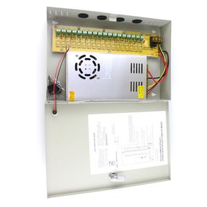 350W AC DC 18CH 12V 30A CCTV Camera Switching Power Supply Box
