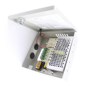 4-channel Centralized CCTV Power Supply Box 12V 5A 60W Ac110 220V