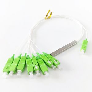 1X8 SC/APC FTTH FTTX Fiber Optic PLC Splitter