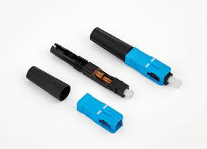 SC UPC Horizontal 53mm Fiber Optic Fast Connector